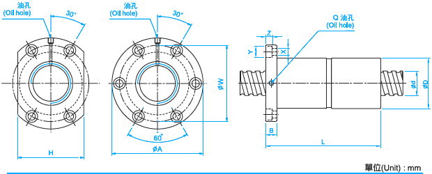 DFV3204滾珠絲杠圖 DFV3204滾珠絲杠圖
